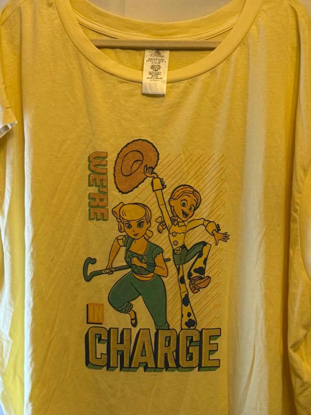 Disney Toy Story Bo Peep & Jessie Sleeveless Tee (2X)